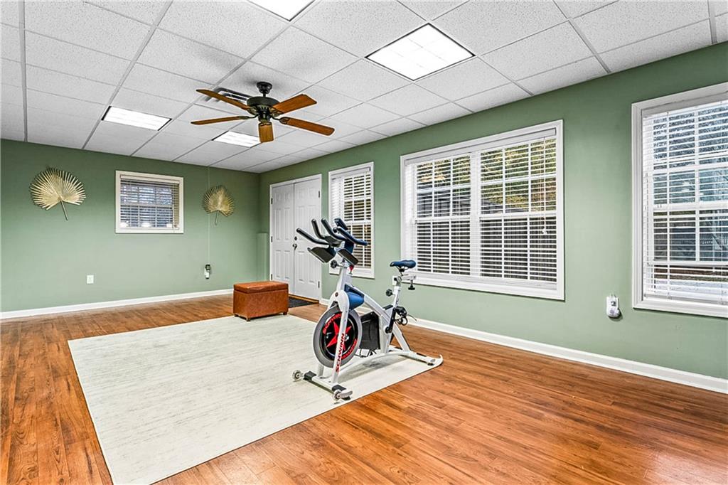 1615 Avery Drive Locust Grove, GA 30248 - Photo 31 of 49 a view of a room with gym equipment