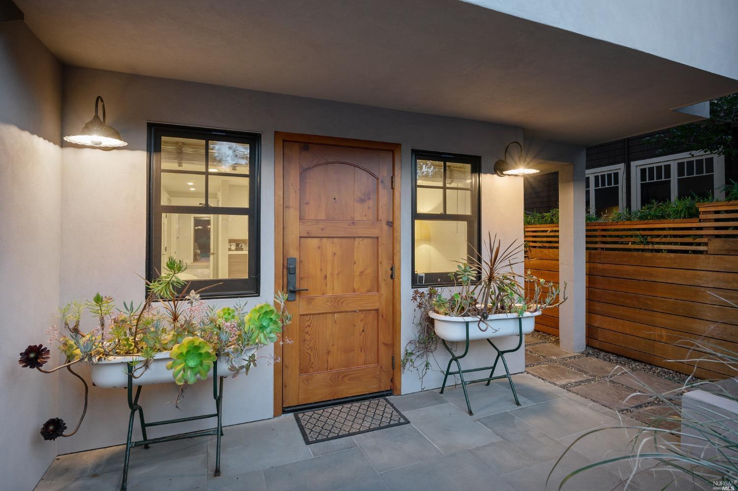 16 Hill Street Mill Valley, CA 94941 - Photo 55 of 55 a outdoor living space with furniture