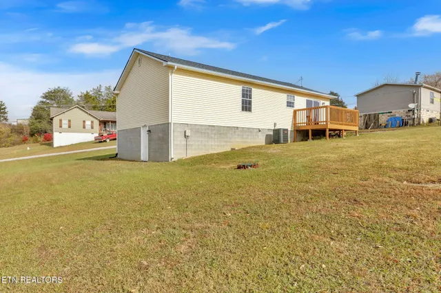 a view of a house with a swimming pool
