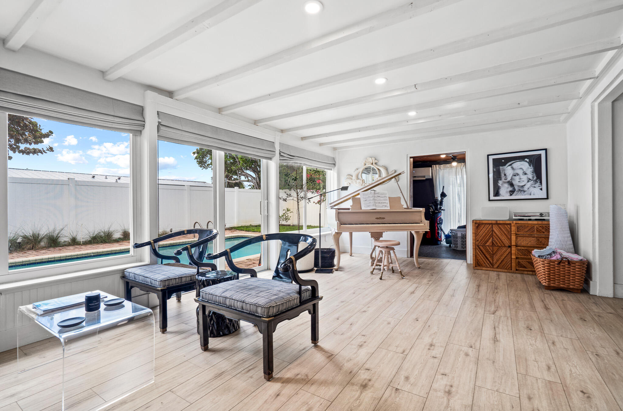 520 Flotilla Road North Palm Beach, FL 33408 - Photo 11 of 30 a living room with furniture and wooden floor