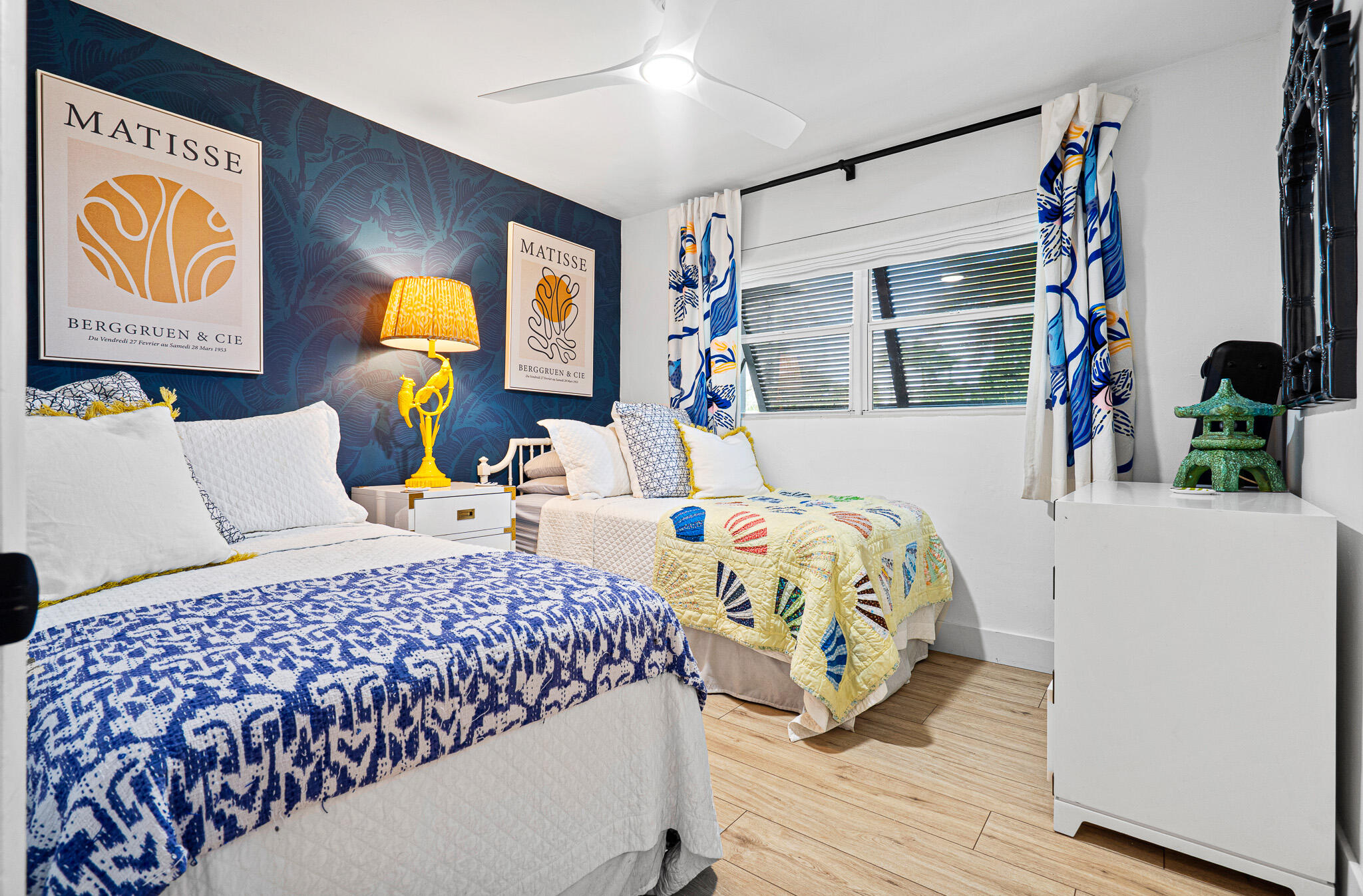 520 Flotilla Road North Palm Beach, FL 33408 - Photo 16 of 30 a bedroom with a bed and painting on the wall