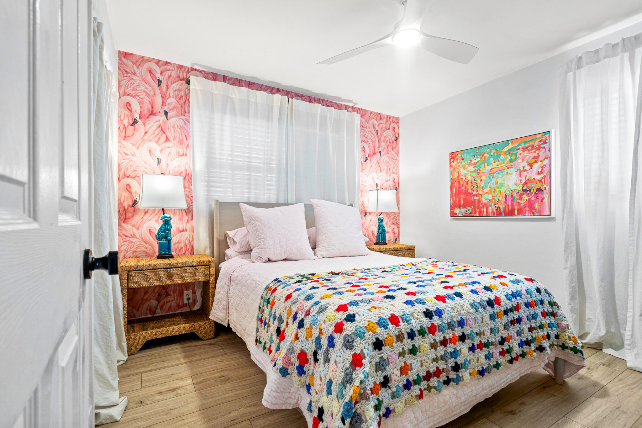 520 Flotilla Road North Palm Beach, FL 33408 - Photo 18 of 30 a bedroom with bed and a window