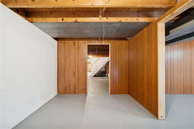 a view of a storage & utility room