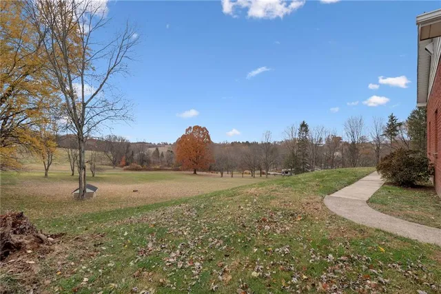 a view of an outdoor space and yard