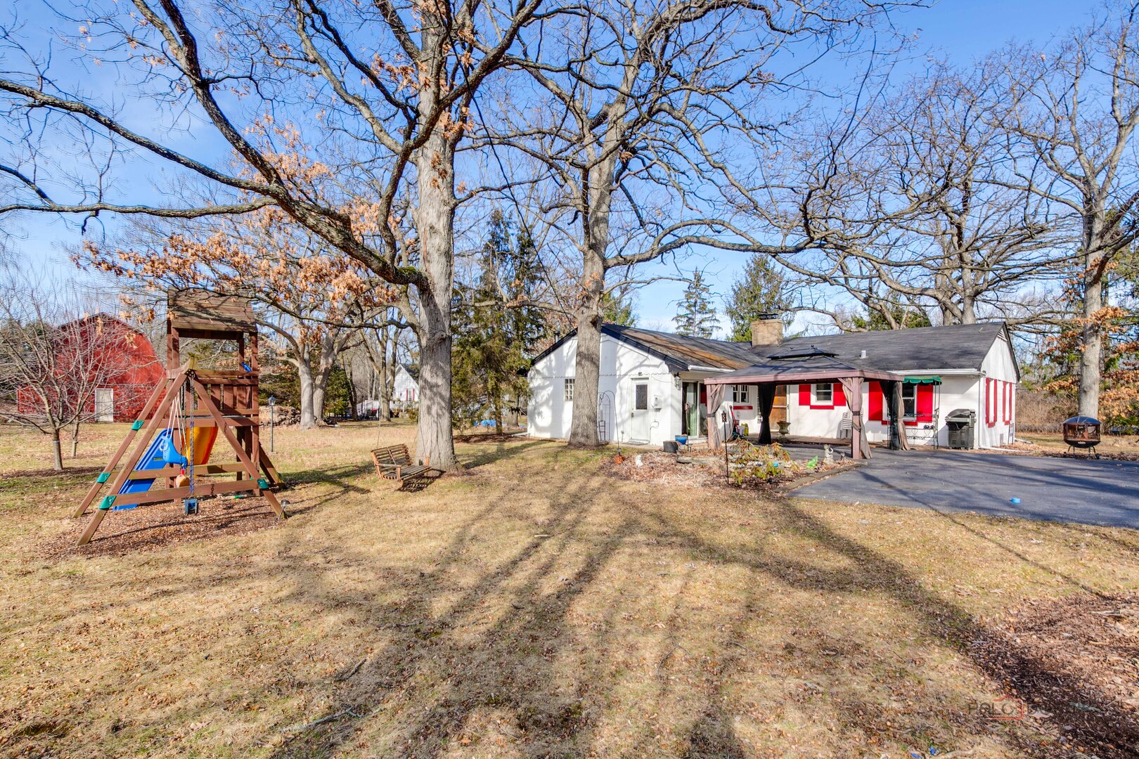 15983 West Wadsworth Road Wadsworth, IL 60083 - Photo 31 of 32 a view of a house with a yard