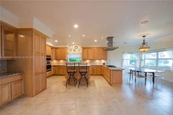 a backyard of a house