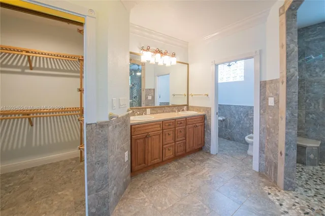 an aerial view of a city with lots of residential buildings