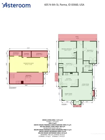 $339,900 | 605 North 6th Street, Parma, ID 83660