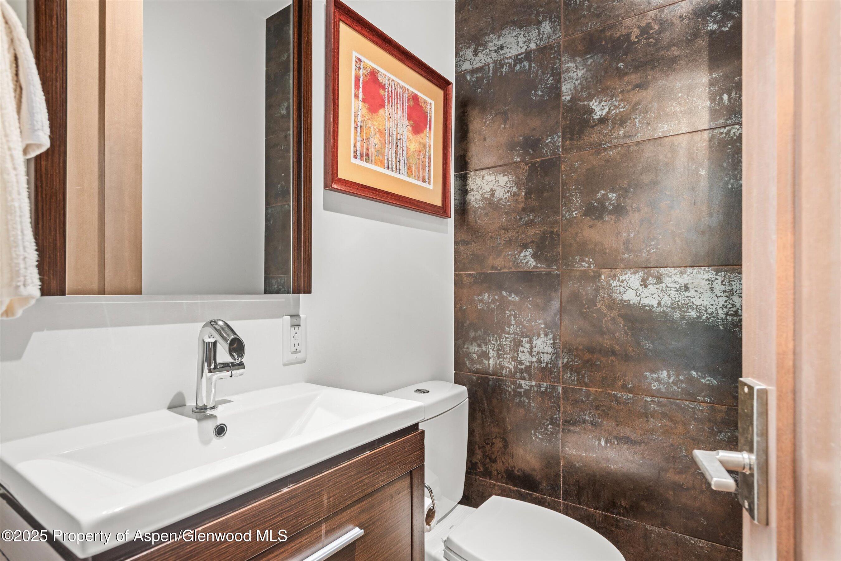 272 Oak Ridge Road Snowmass Village, CO 81615 - Photo 20 of 54 a bathroom with a sink toilet and shower