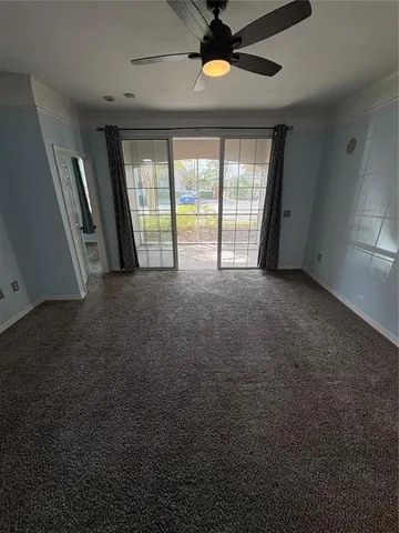a view of wooden floor and staircase