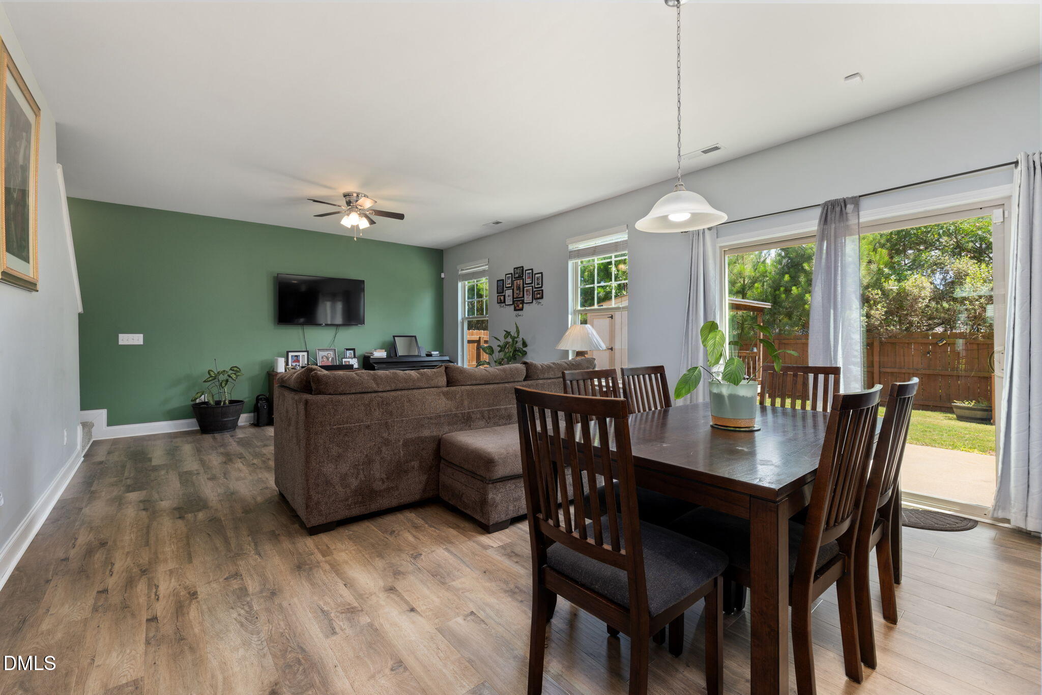 3325 Snowberry Drive Raleigh, NC 27610 - Photo 12 of 40 dining table & liiving room