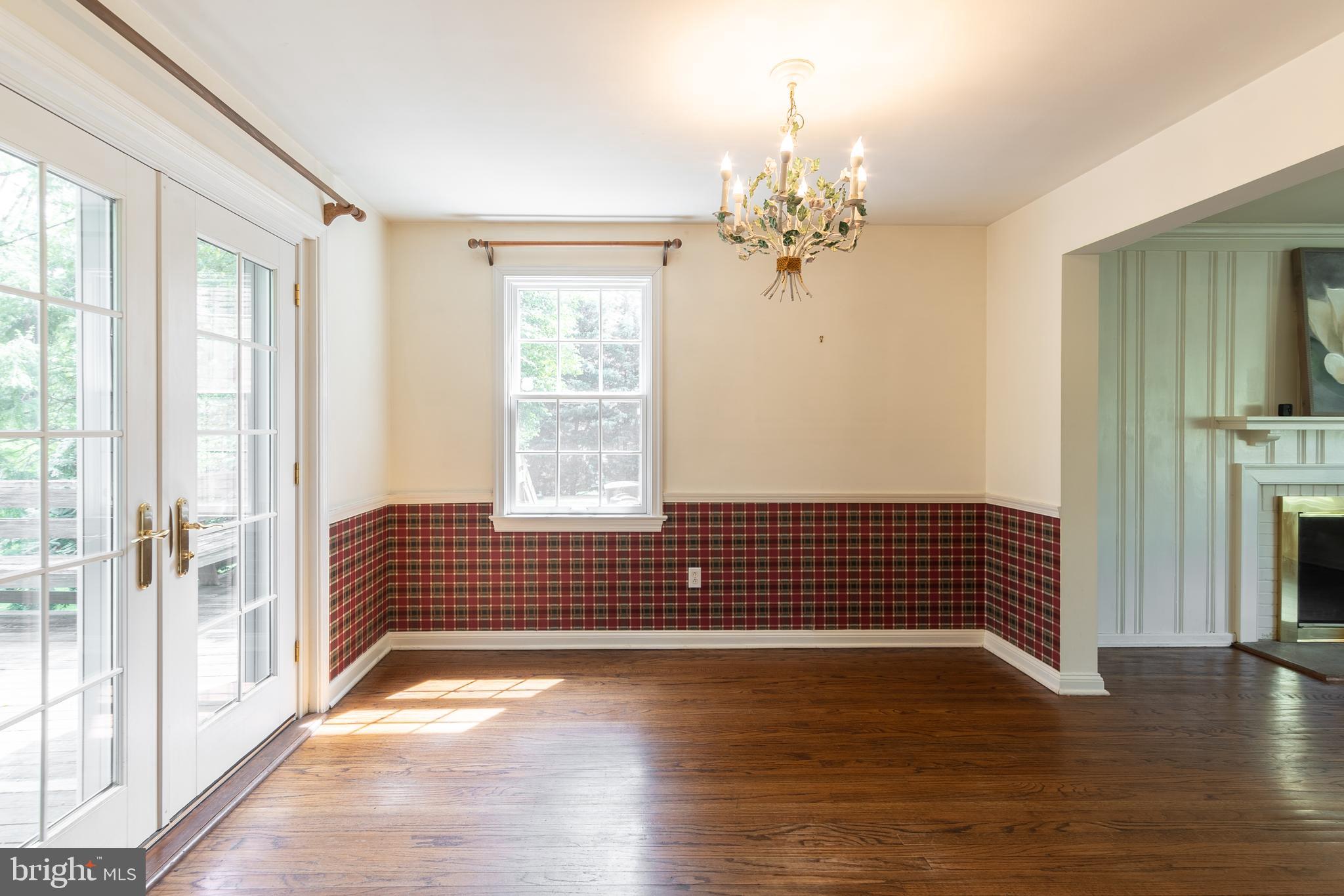 149 Clover Hill Lane Wayne, PA 19087 - Photo 16 of 50 a view of wooden floor and windows in a room