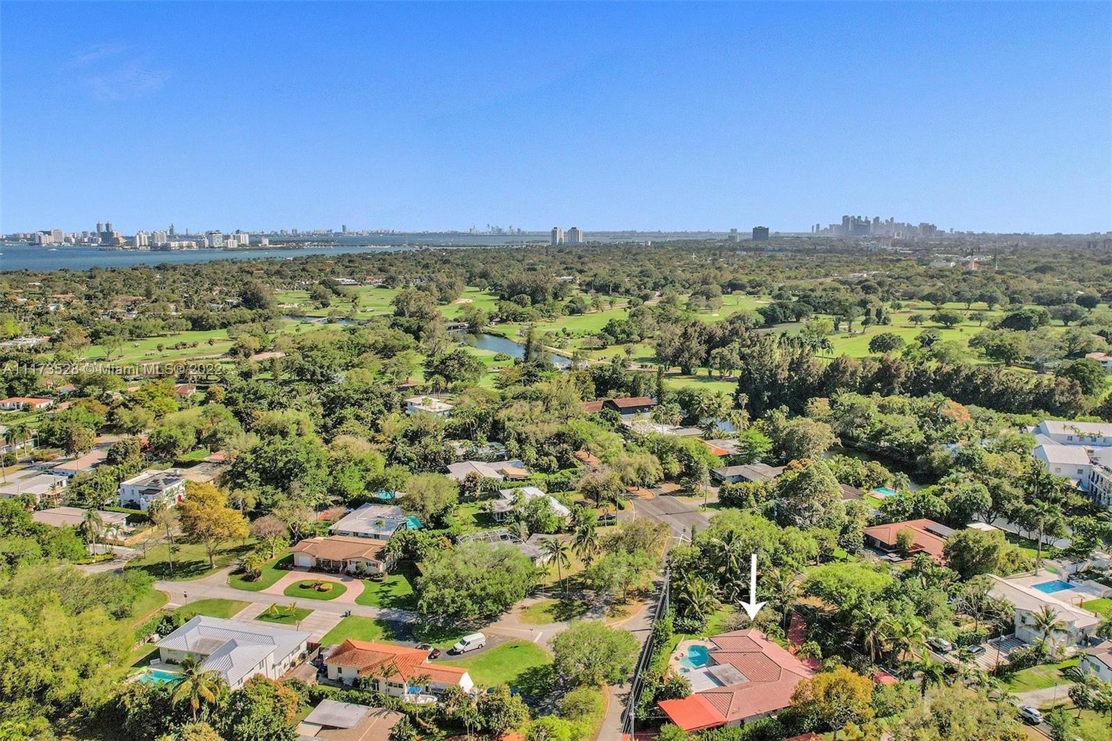 10801 Griffing Boulevard Biscayne Park, FL 33161 - Photo 7 of 77 a view of a city with an outdoor space