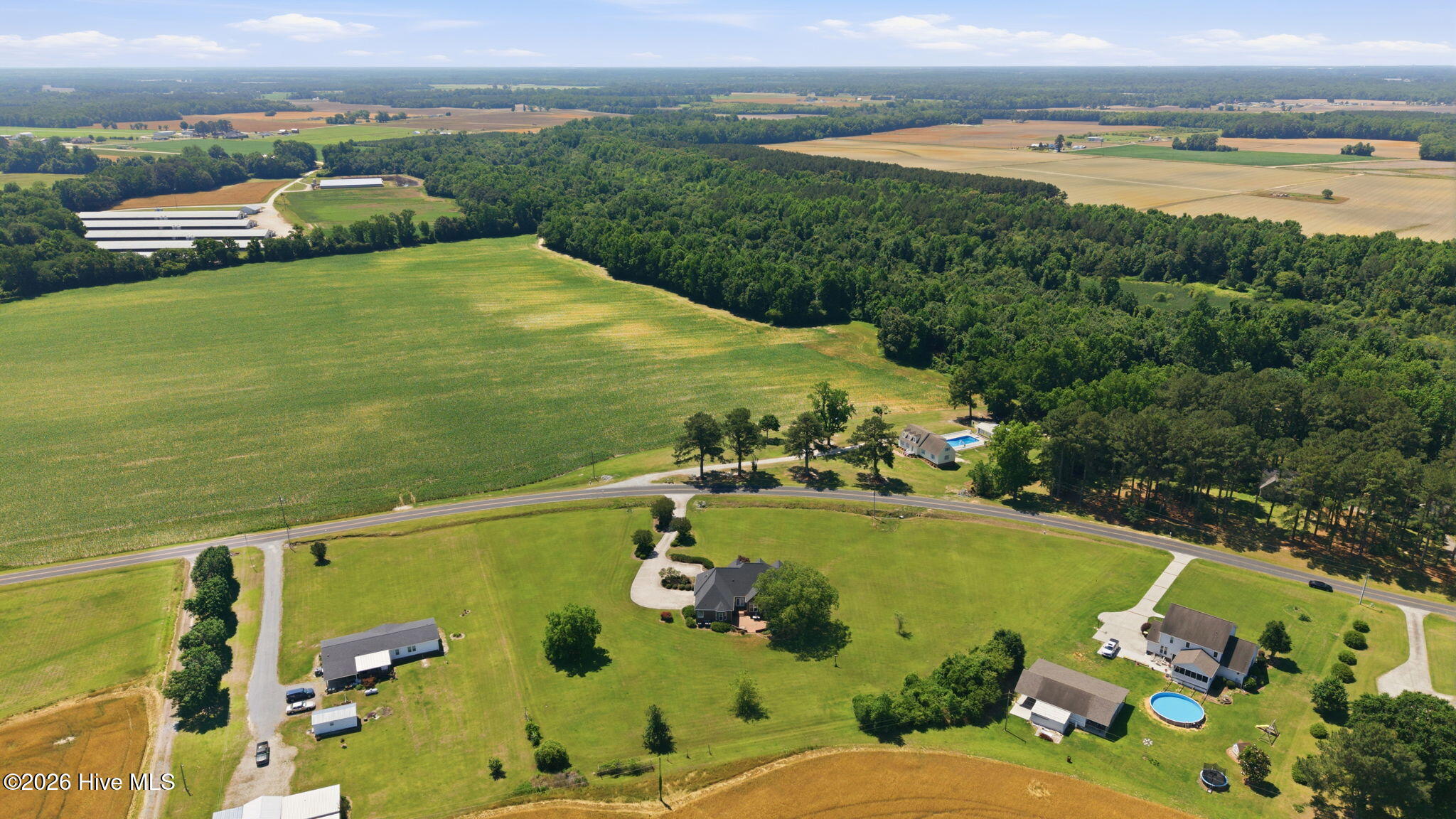 598 Hardy Road Snow Hill, NC 28580 - Photo 50 of 65 Drone