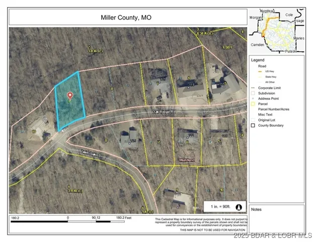 $15,500 | Ridge Road, Lake Ozark, MO 65049