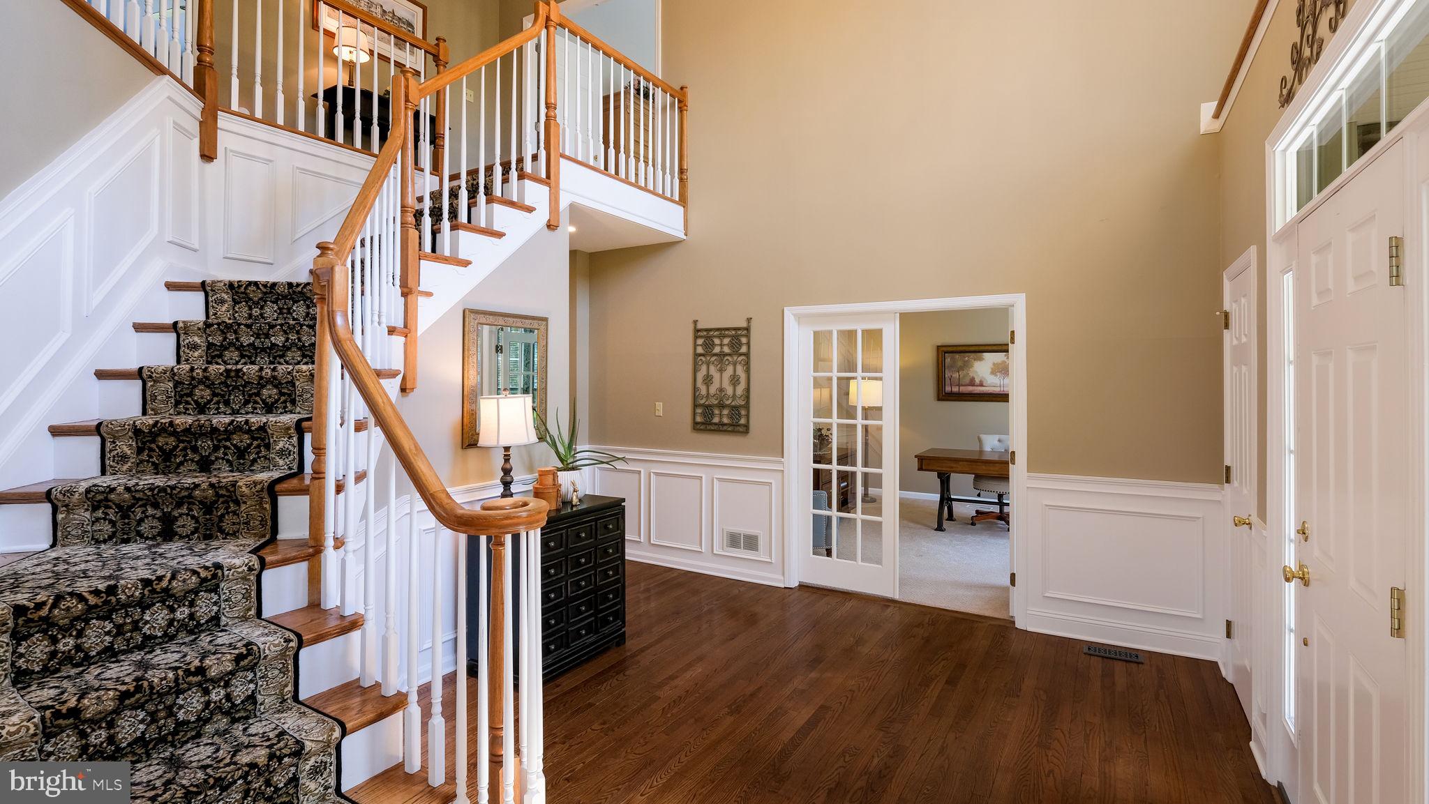 4805 Cheshire Road Doylestown, PA 18902 - Photo 10 of 89 Lovely Staircase with Carpet Runner