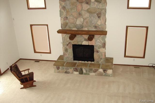 3564 Fish Lake Road Lapeer, MI 48446 - Photo 5 of 34 Living room with gas fireplace.jpg