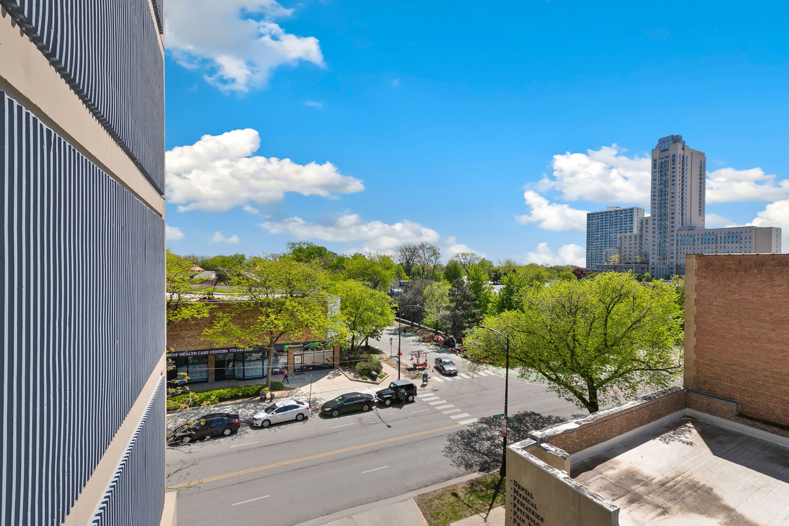 5320 North Sheridan Road, Unit 403 Chicago, IL 60640 - Photo 6 of 36 a view of a balcony with potted plants