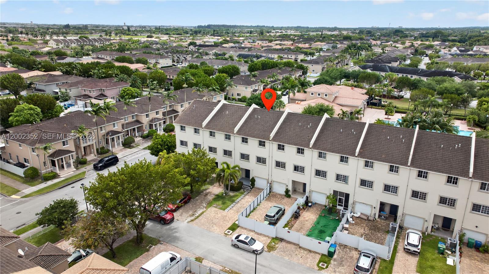 14213 Southwest 274th Street Homestead, FL 33032 - Photo 59 of 62 an aerial view of residential houses with city view