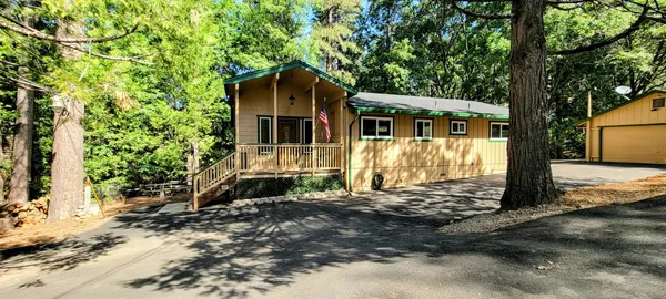 a view of front door of house