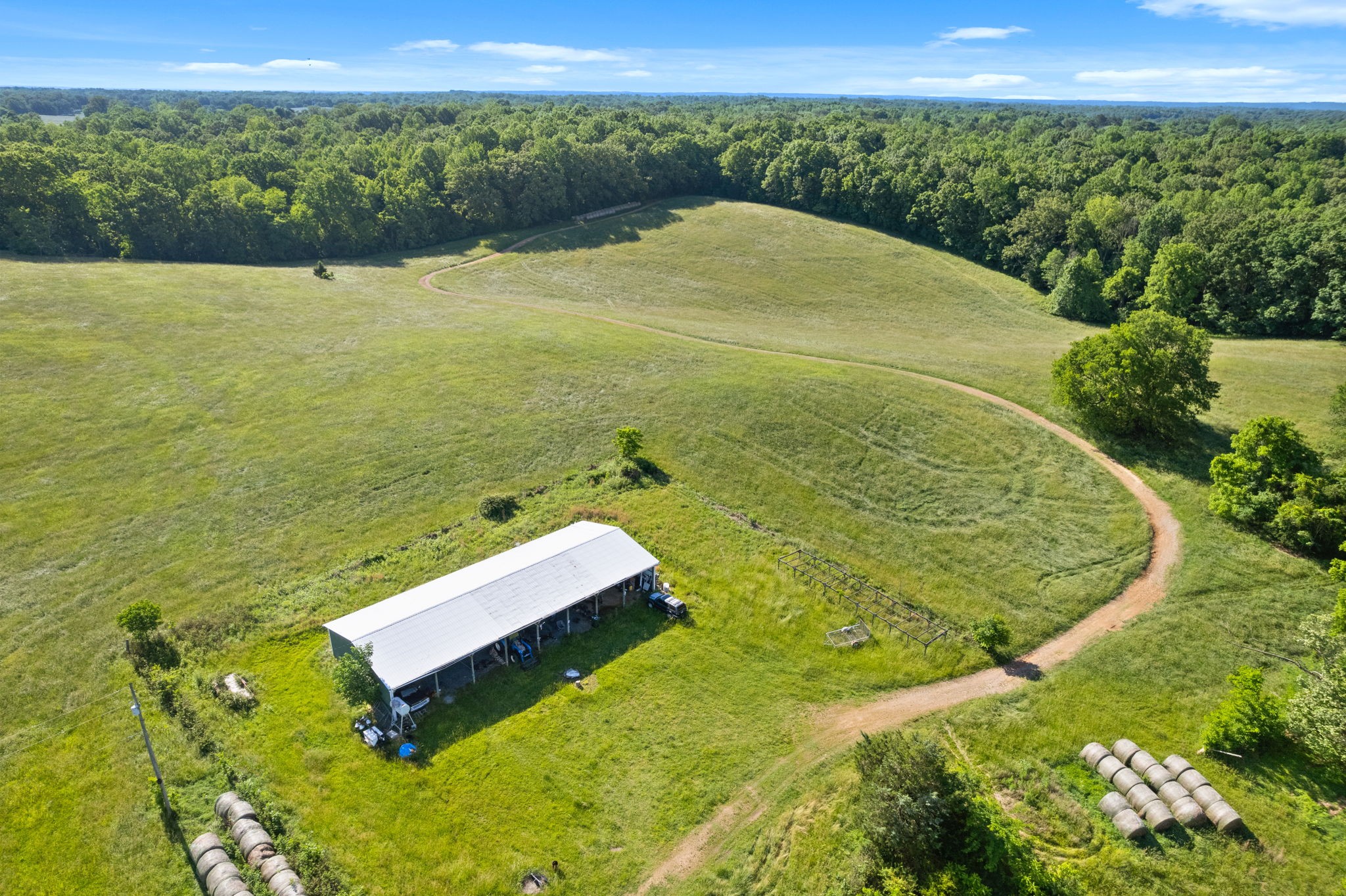 0 Happy Hills Acre Road Woodlawn, TN 37191 - Photo 4 of 32 a view of a pool with a yard