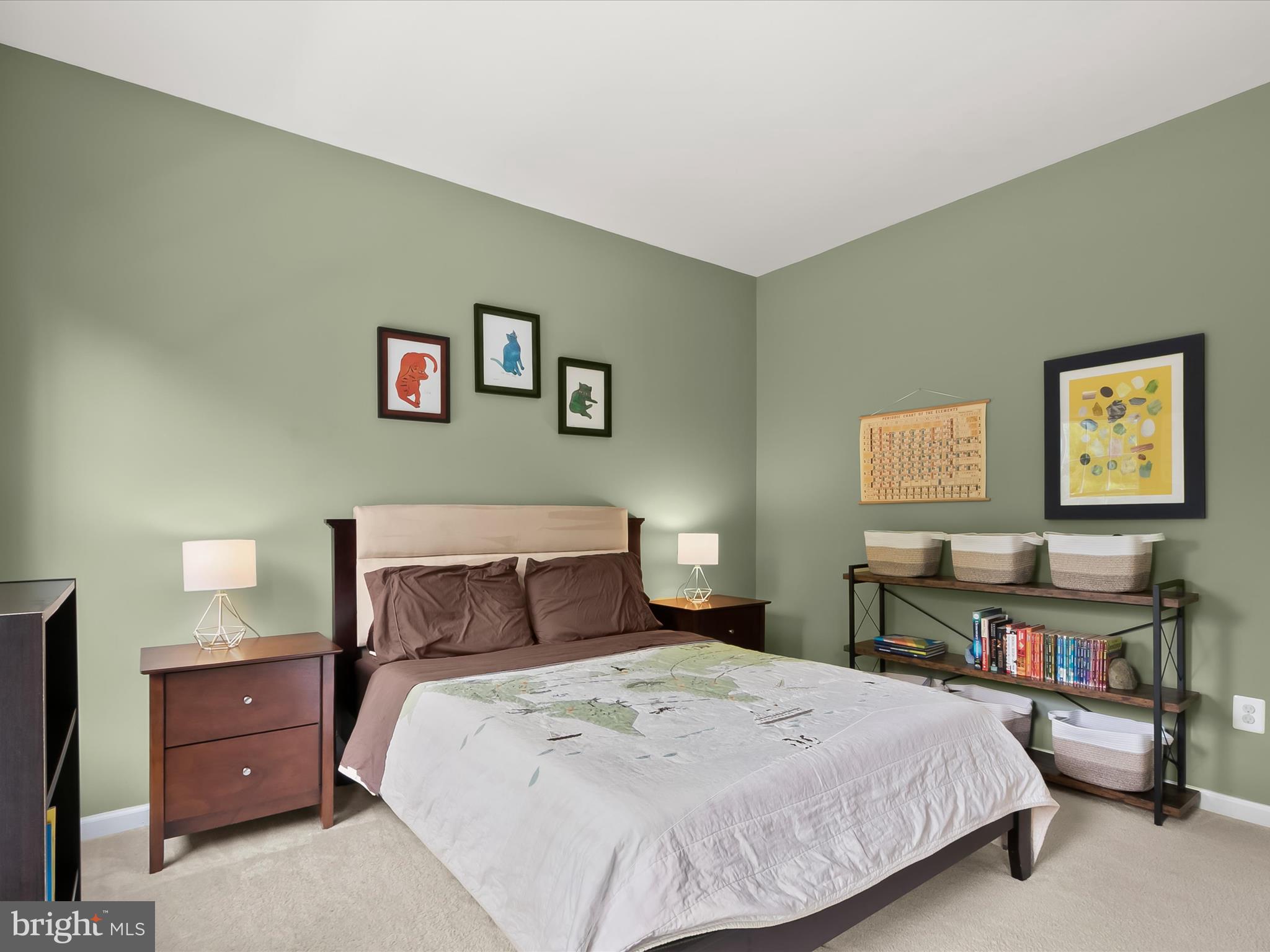 9808 Darcy Forest Drive Silver Spring, MD 20910 - Photo 47 of 82 a bedroom with a bed and furniture