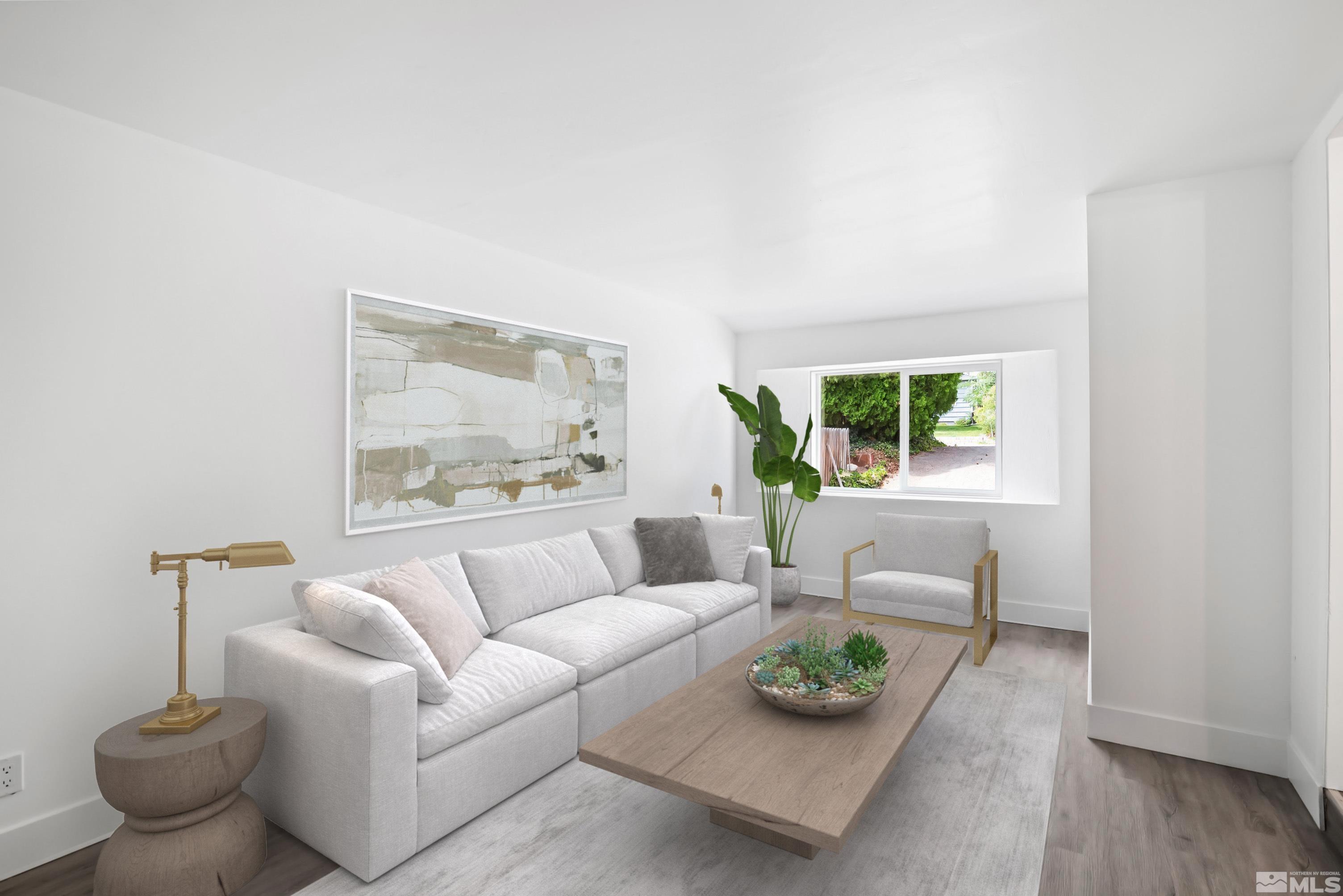1760 Grandview Avenue Reno, NV 89503 - Photo 5 of 35 a living room with furniture and a wooden floor