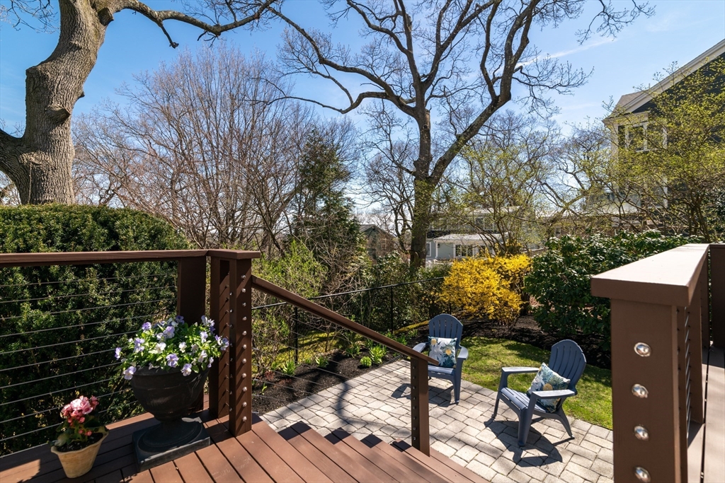 18 Kenilworth Road Arlington, MA 02476 - Photo 19 of 26 a view of a balcony with chairs