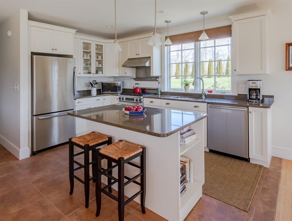 37 Burnham Cove Road Boothbay, ME 04537 - Photo 9 of 29 Bright, contemporary kitchen has...