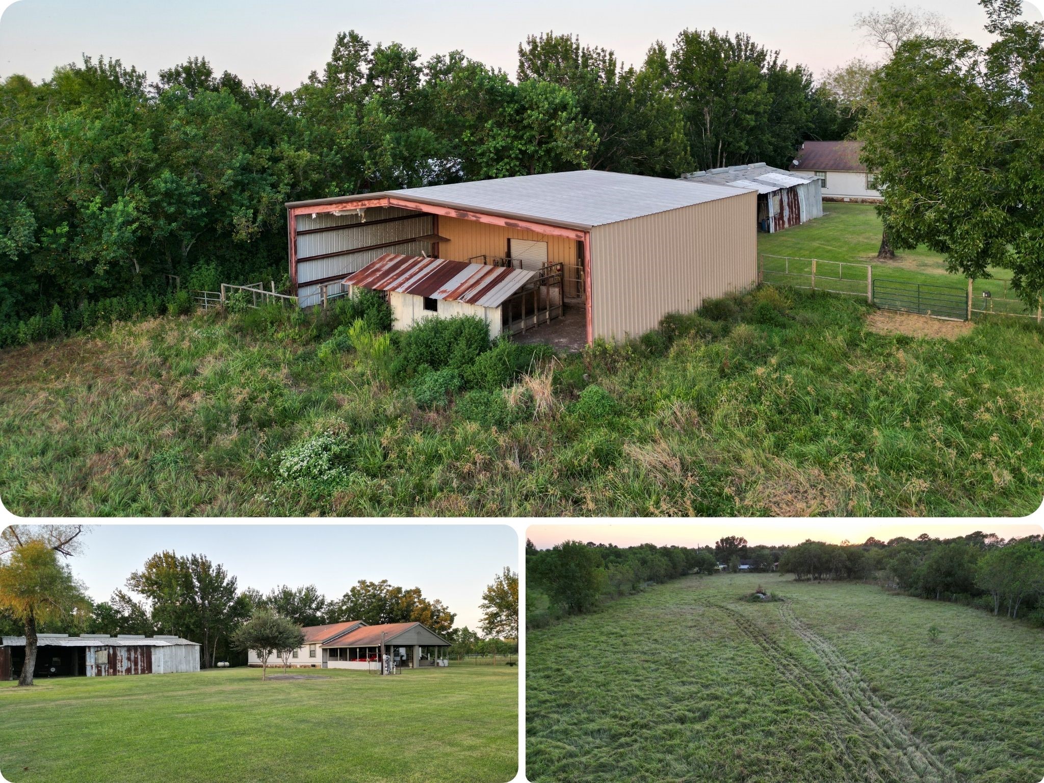 9731 Hadden Road Baytown, TX 77521 - Photo 46 of 47 a aerial view of a house with a garden