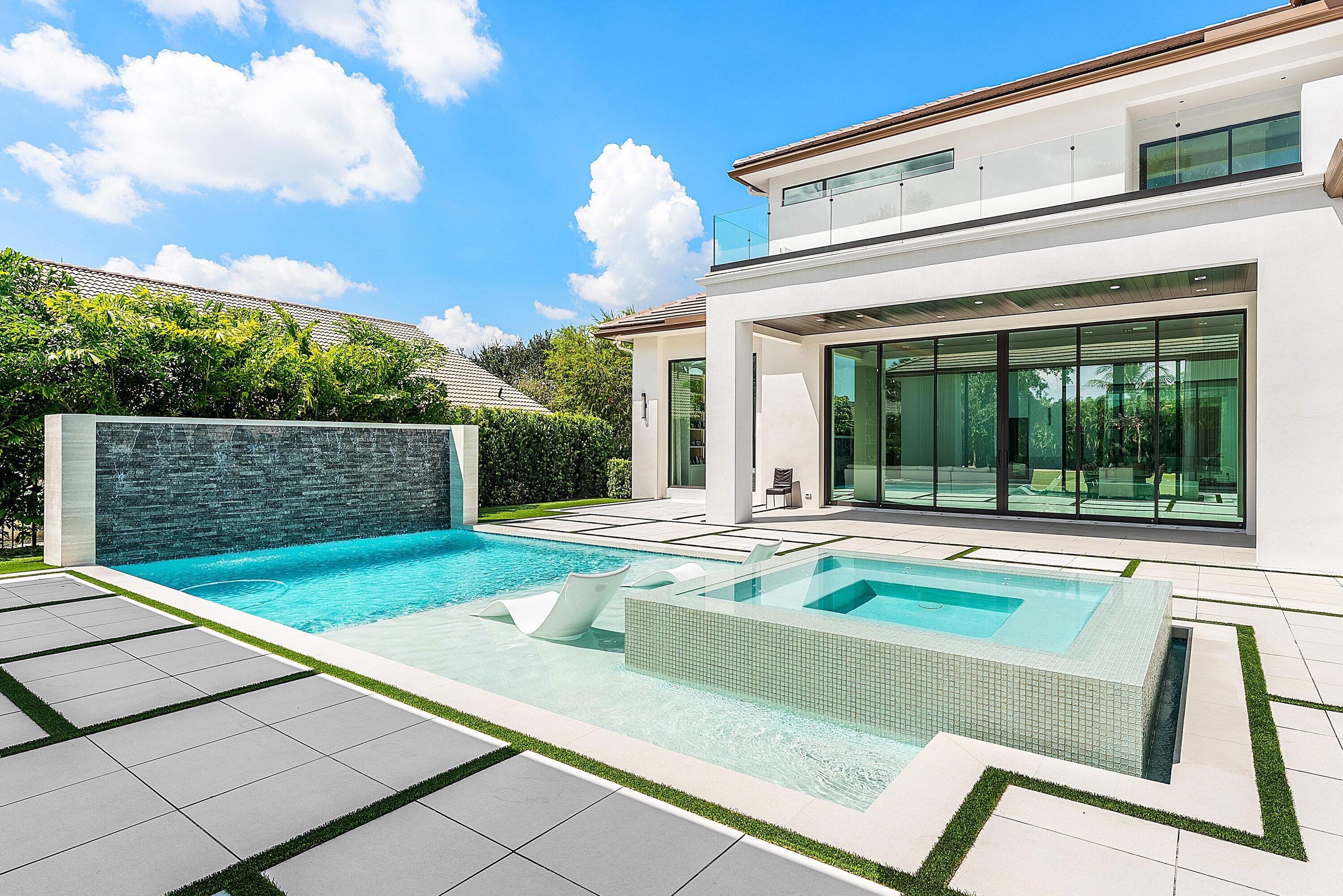 17615 Foxborough Lane Boca Raton, FL 33496 - Photo 53 of 120 Center Courtyard and Pool