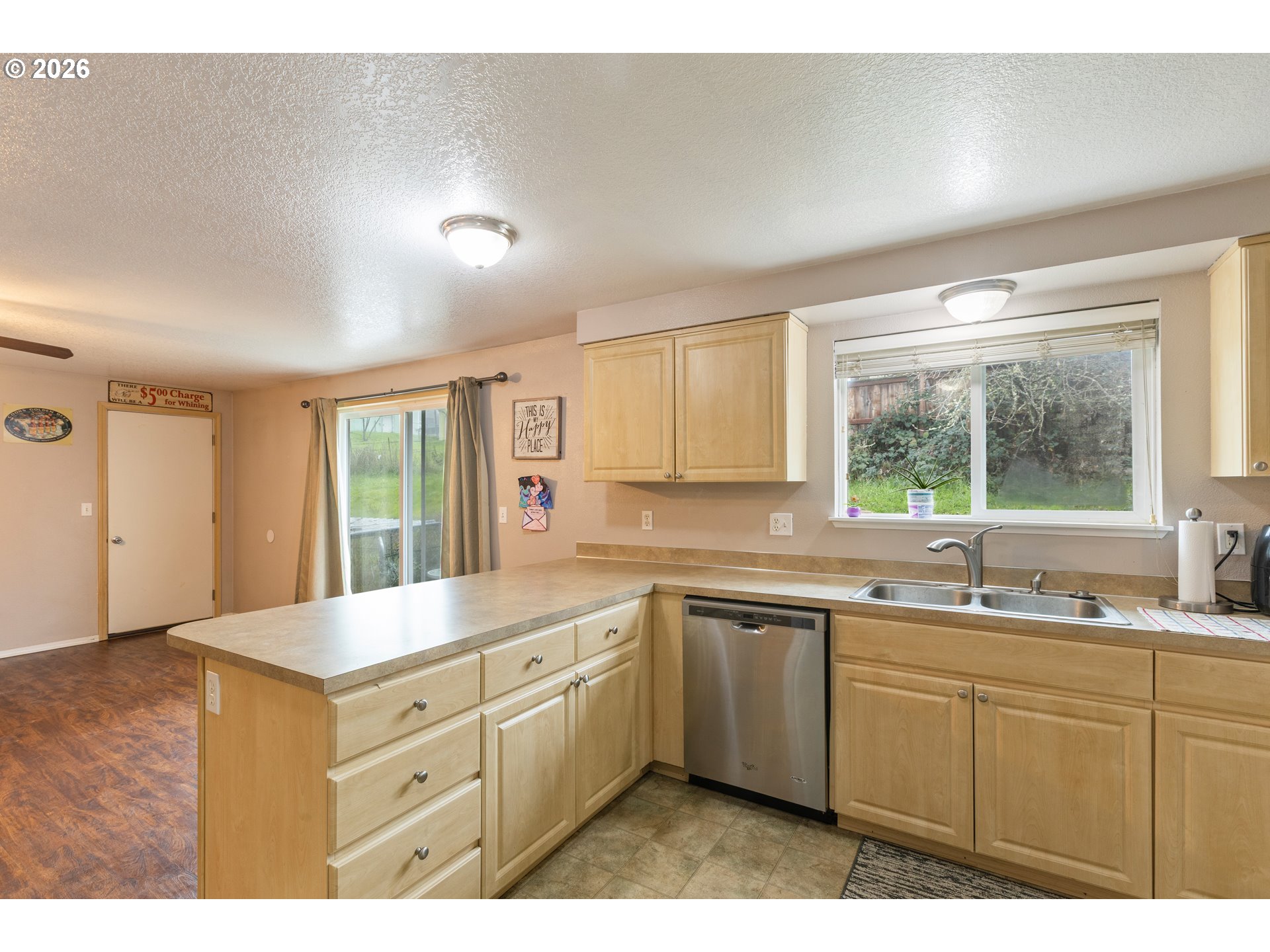 220 Southeast Wells Road Oakland, OR 97462 - Photo 21 of 45 a kitchen with sink and window