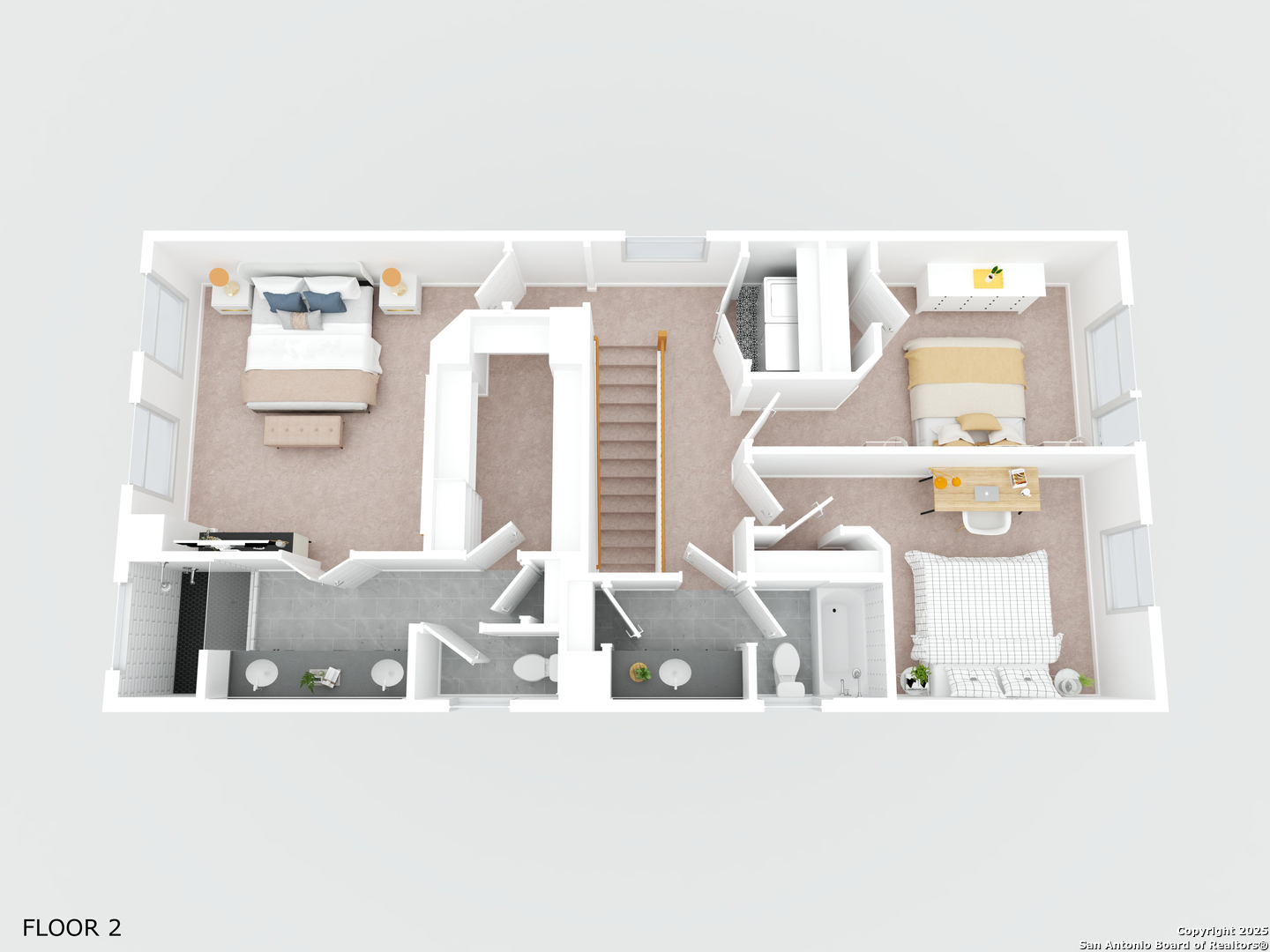 5843 Whitby Road, Unit 3 San Antonio, TX 78240 - Photo 3 of 37 a picture of a living room with a baby crib