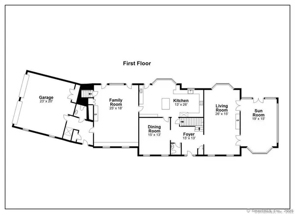 a picture of a floor plan