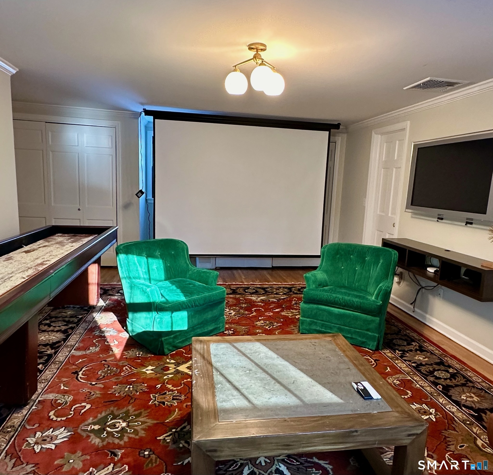 25 Deacons Lane Wilton, CT 06897 - Photo 30 of 37 a room with pool table and flat screen tv