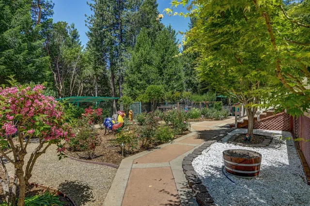 a living room with furniture a ceiling fan and a window
