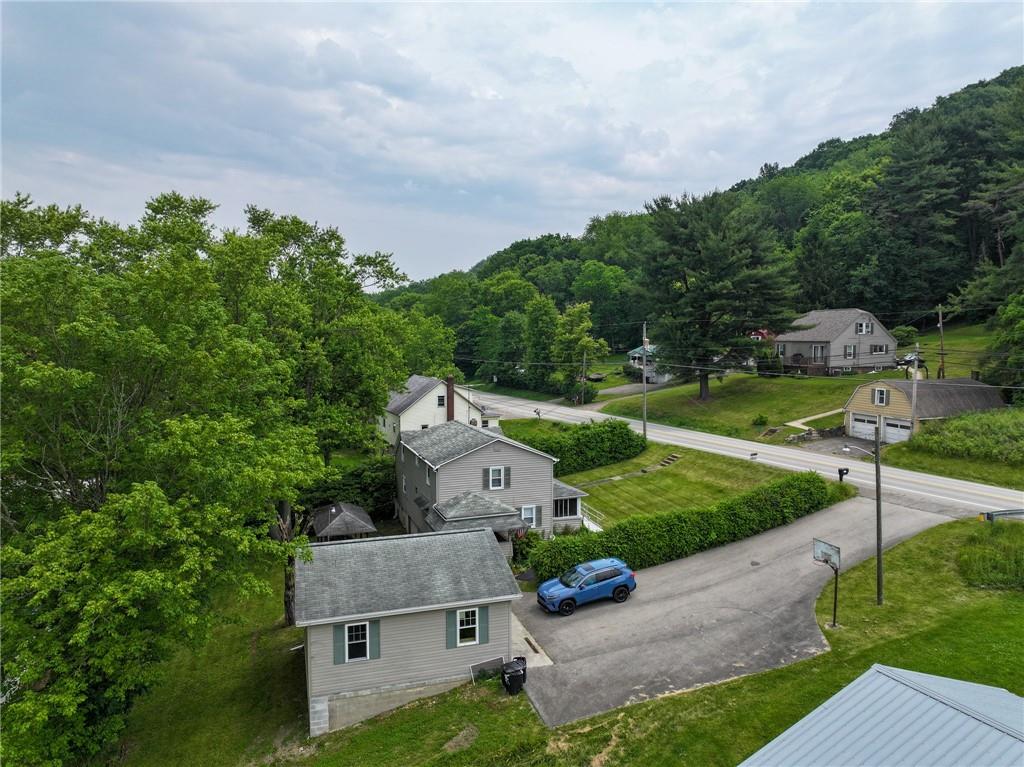 1539 Dime Road Vandergrift, PA 15690 - Photo 24 of 27 an aerial view of a house with garden space and street view
