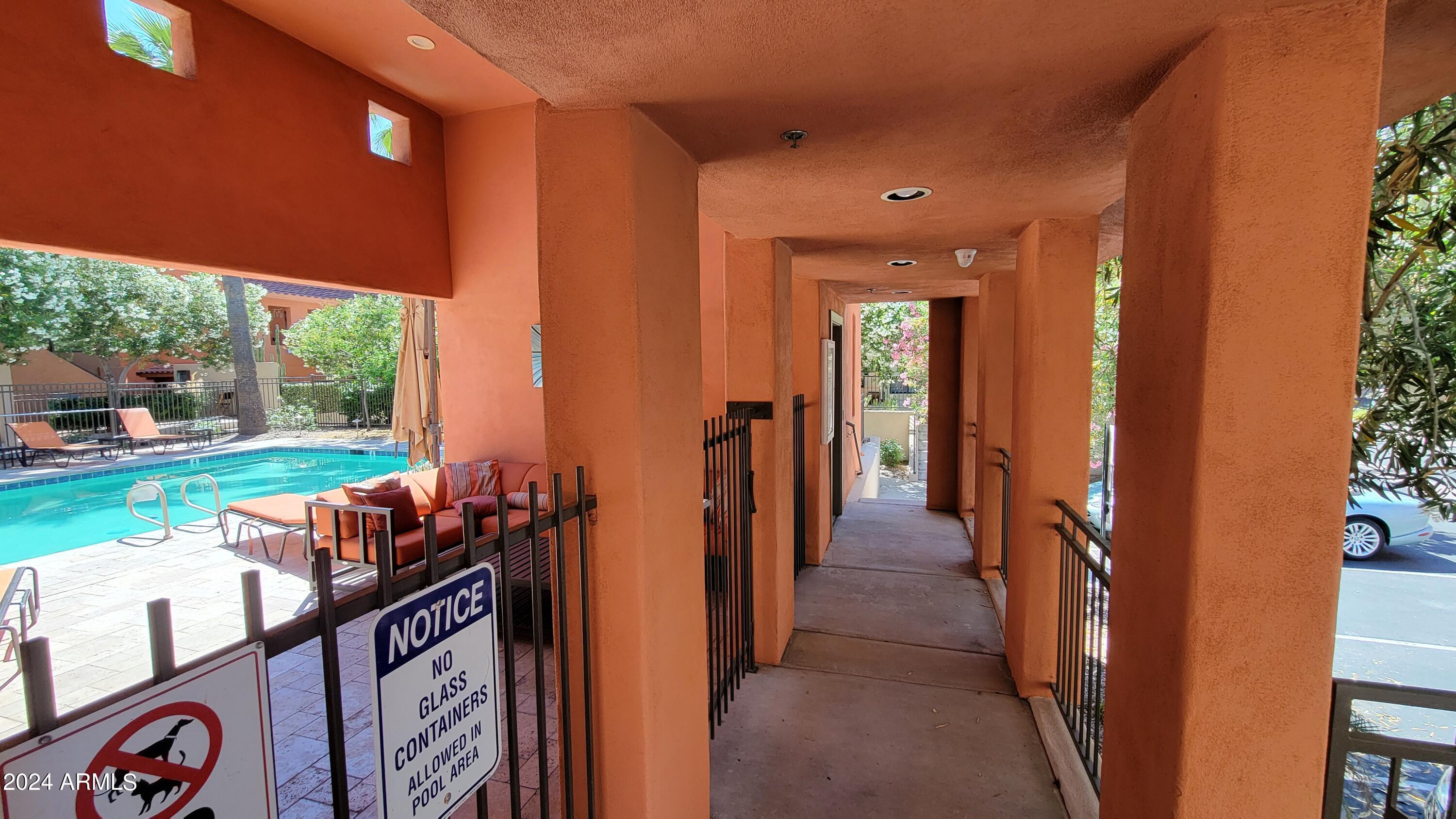 9551 East Redfield Road, Unit 1020 Scottsdale, AZ 85260 - Photo 21 of 38 Entrance to Gym & Pool Areas