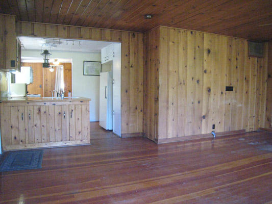 4853 Lookout Road Santa Barbara, CA 93105 - Photo 4 of 33 Living Room into Kitchen