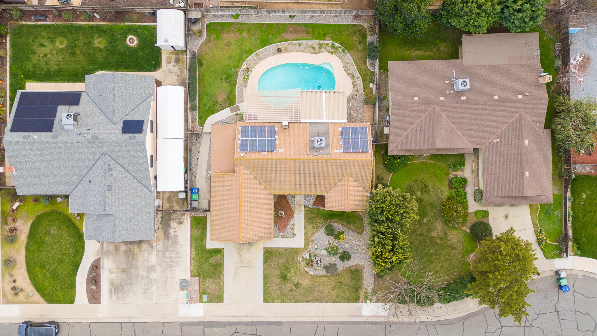812 Woods Place Exeter, CA 93221 - Photo 45 of 47 41 Aerial Above