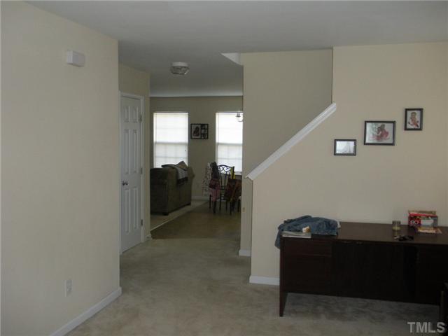 5813 Weddington Road Raleigh, NC 27610 - Photo 2 of 14 View from the front door to the kitchen/family room area ...