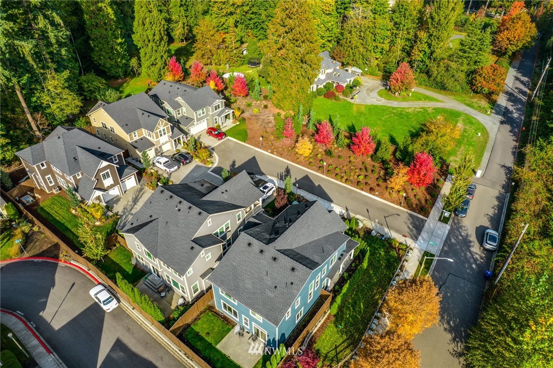 3318 238th Place Southeast Bothell, WA 98021 - Photo 35 of 36 an aerial view of a house