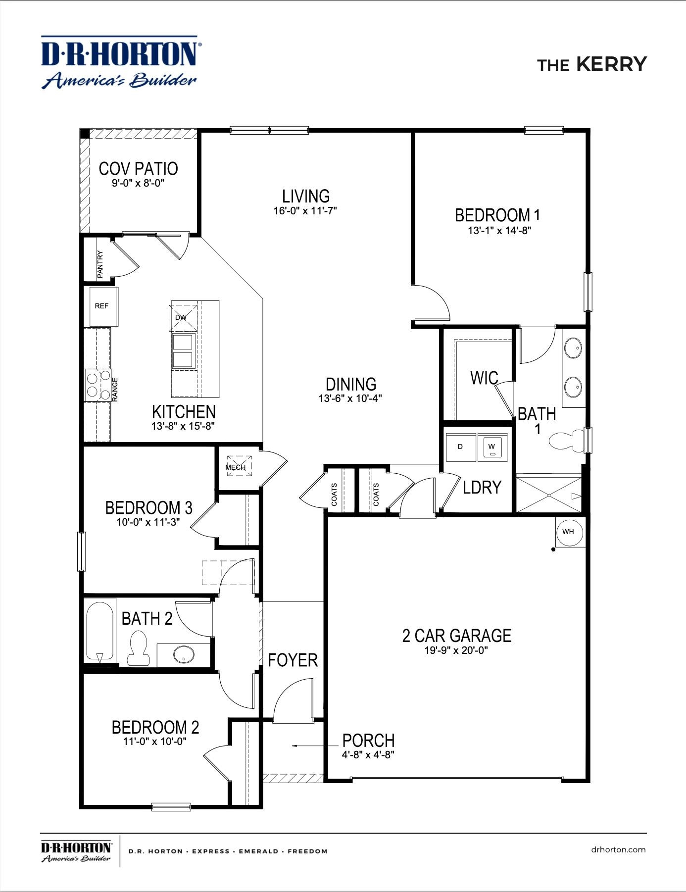 31 Vintage Grove Road Jackson, TN 38305 - Photo 15 of 15 Floorplan