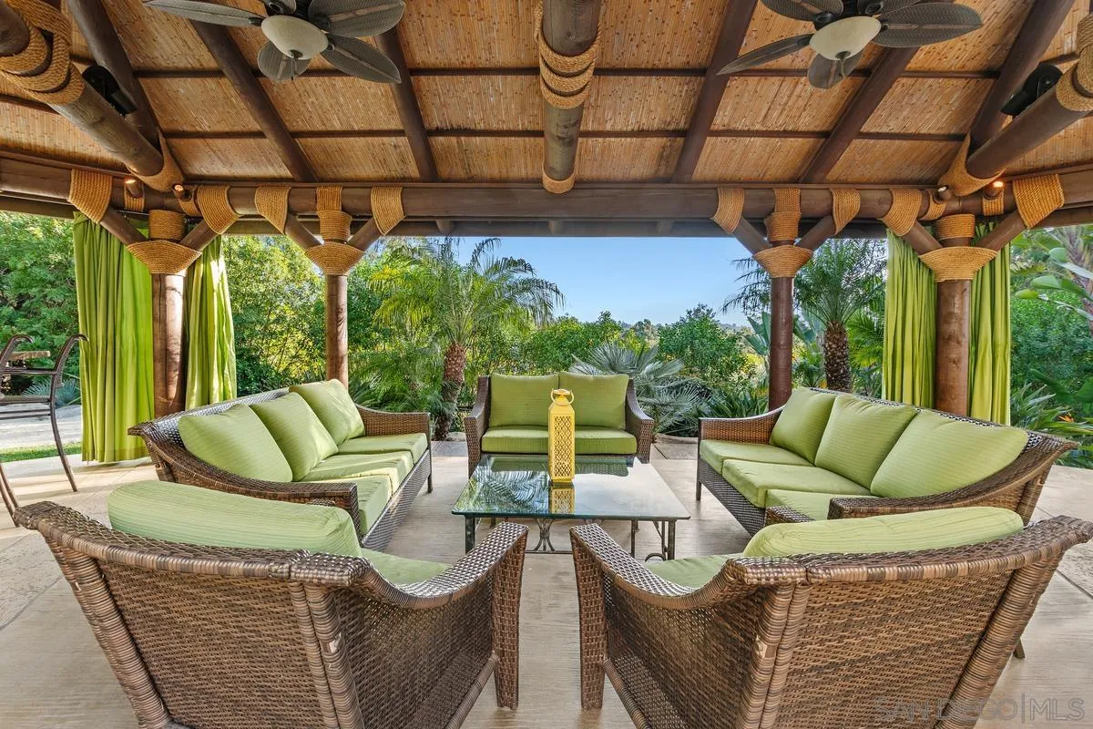 6281 Avenida Loma De Oro Rancho Santa Fe, CA 92067 - Photo 2 of 40 a view of an outdoor sitting area