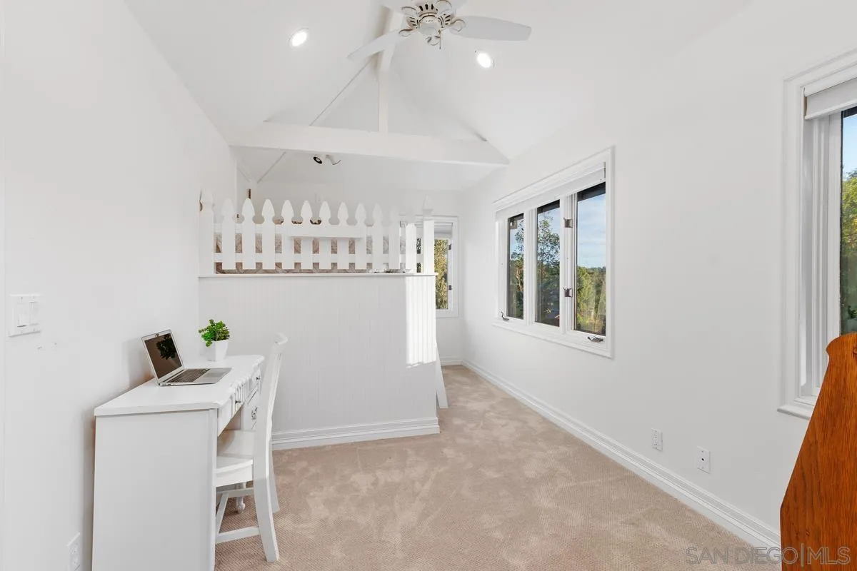 6281 Avenida Loma De Oro Rancho Santa Fe, CA 92067 - Photo 30 of 40 a view of kitchen with furniture and wooden floor