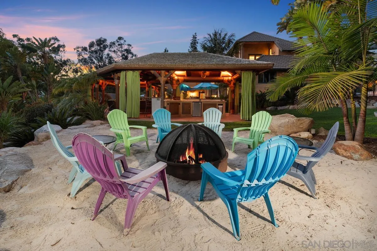 6281 Avenida Loma De Oro Rancho Santa Fe, CA 92067 - Photo 5 of 40 a view of an chairs and table in patio