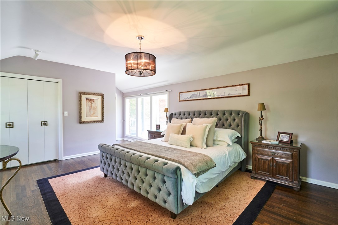 173 Hampshire Road Akron, OH 44313 - Photo 19 of 38 Spacious Master bedroom with wood floors and built ins