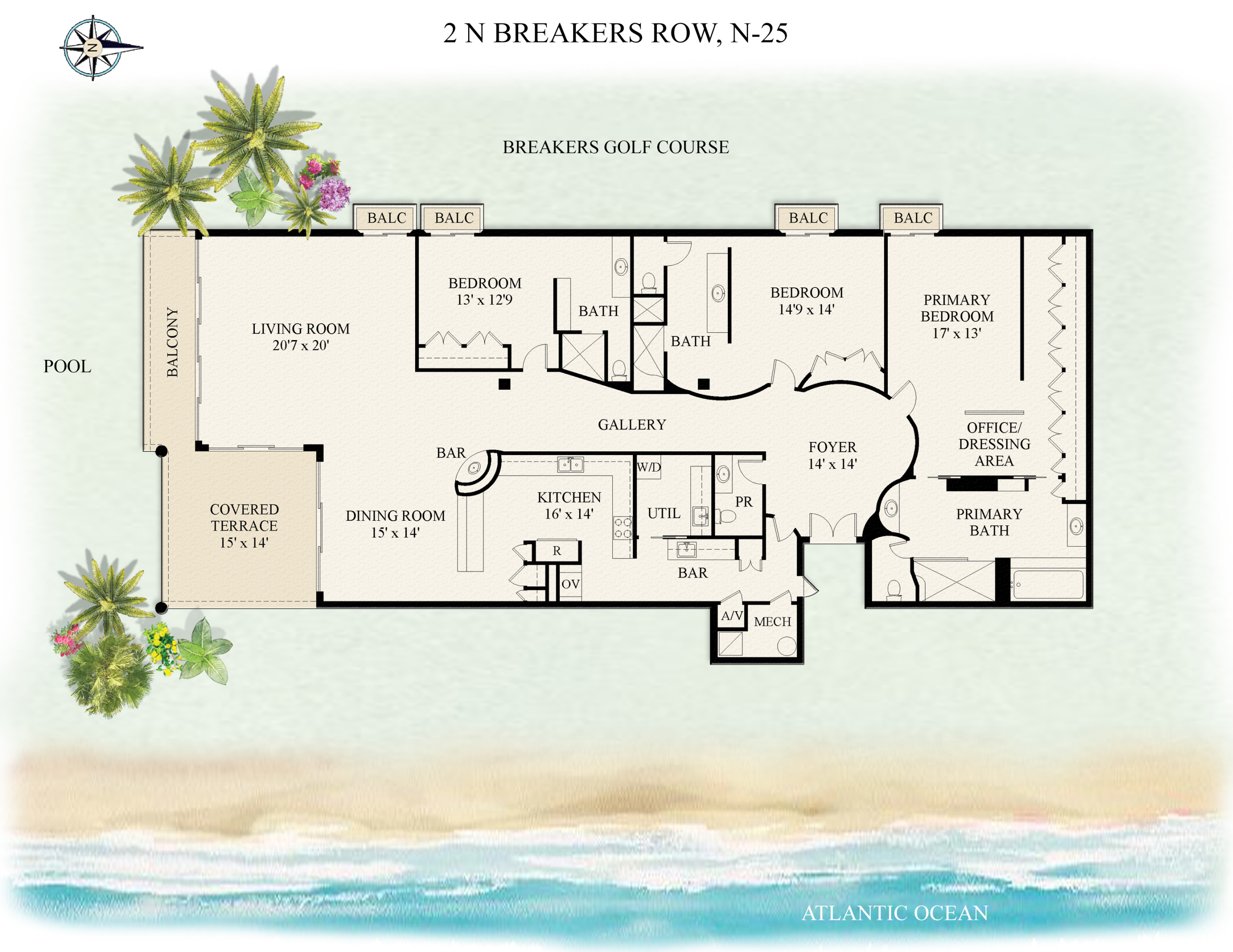 2 North Breakers Row, Unit N25 Palm Beach, FL 33480 - Photo 79 of 79