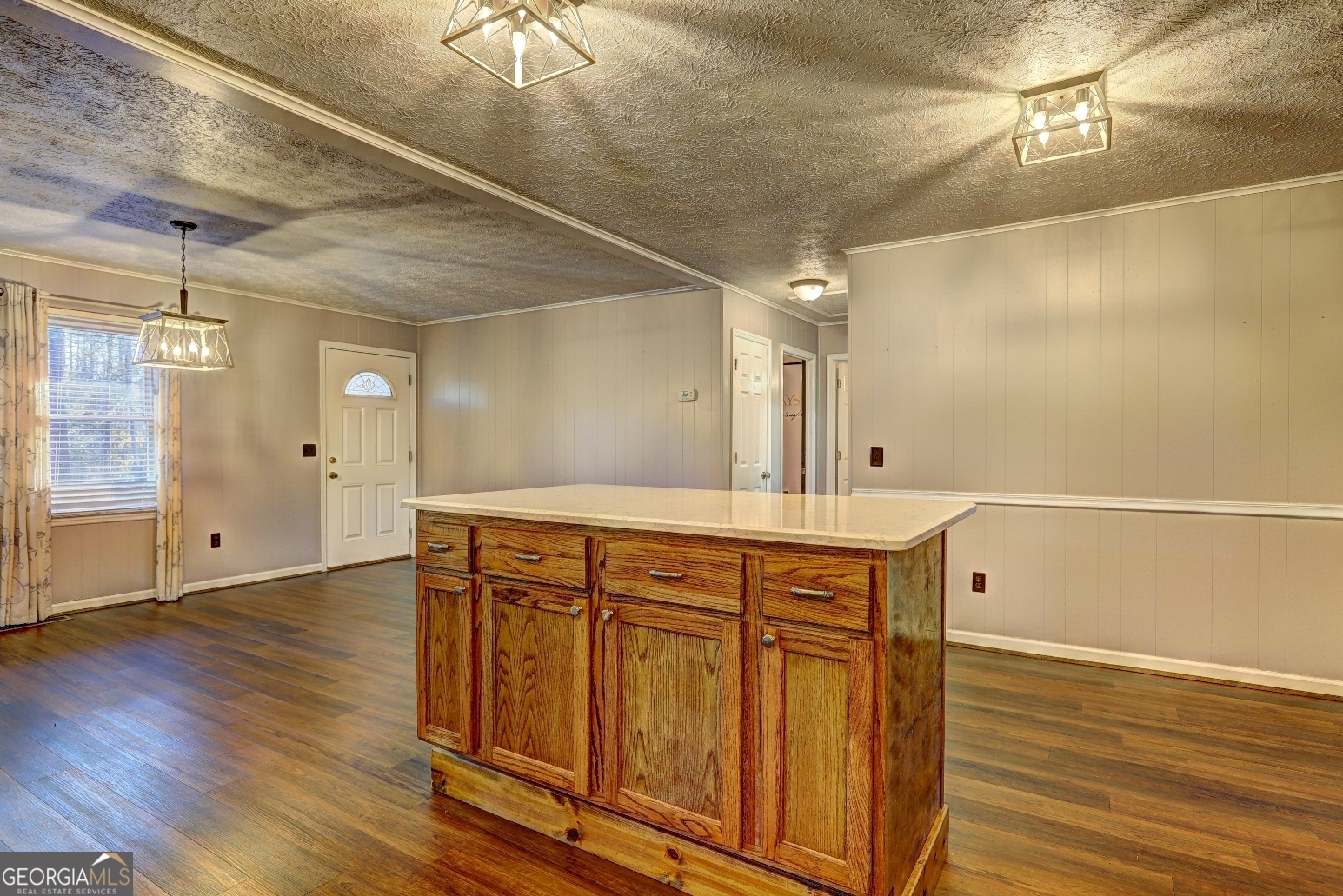 218 City Pond Road Barnesville, GA 30204 - Photo 18 of 51 a view of a hallway with wooden floor
