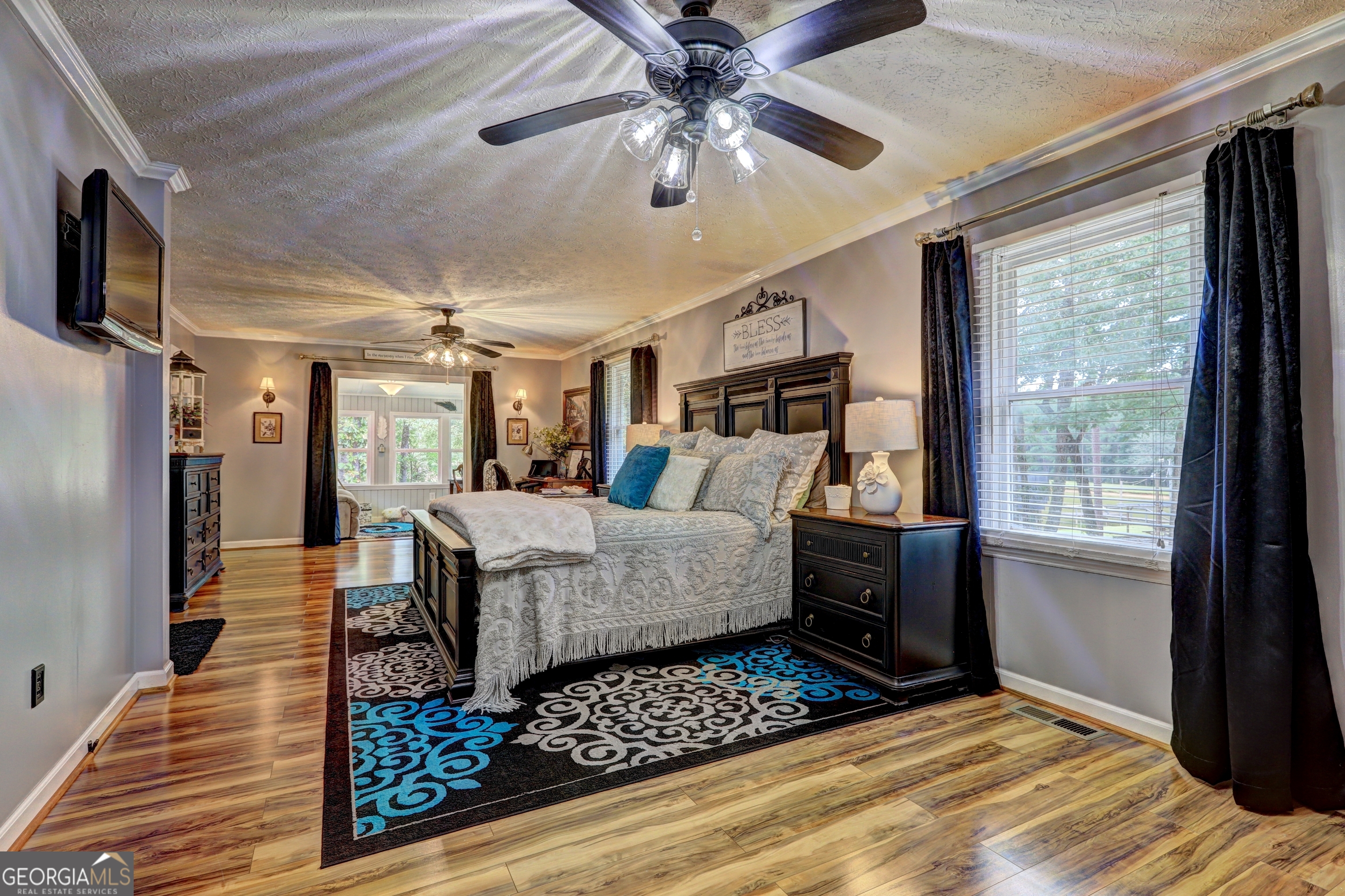 218 City Pond Road Barnesville, GA 30204 - Photo 30 of 51 a bedroom with furniture and a window